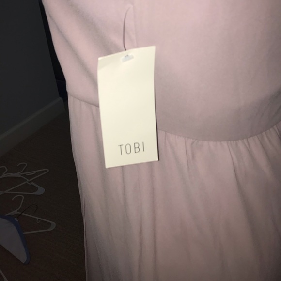 Tobi mauve strapless maxi dress - Picture 5 of 8